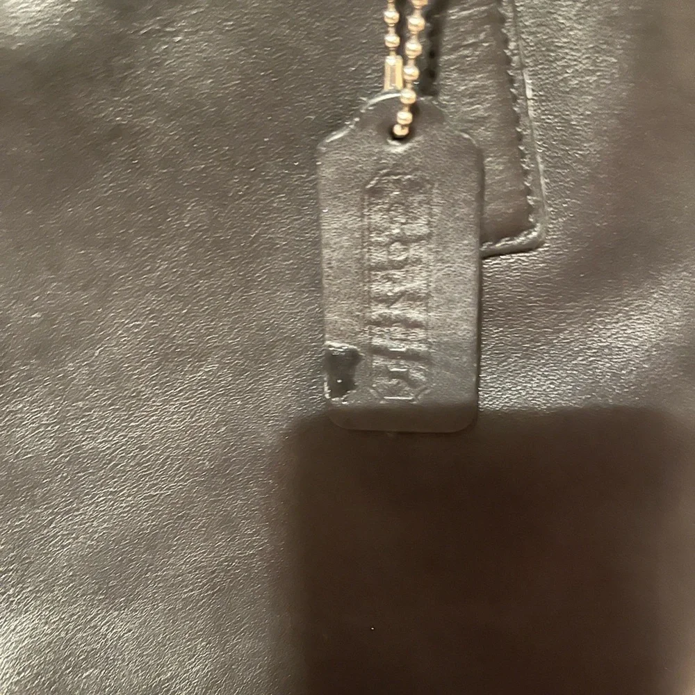 Vintage Coach Legacy Tote 9803 Black - Picture 2 of 11